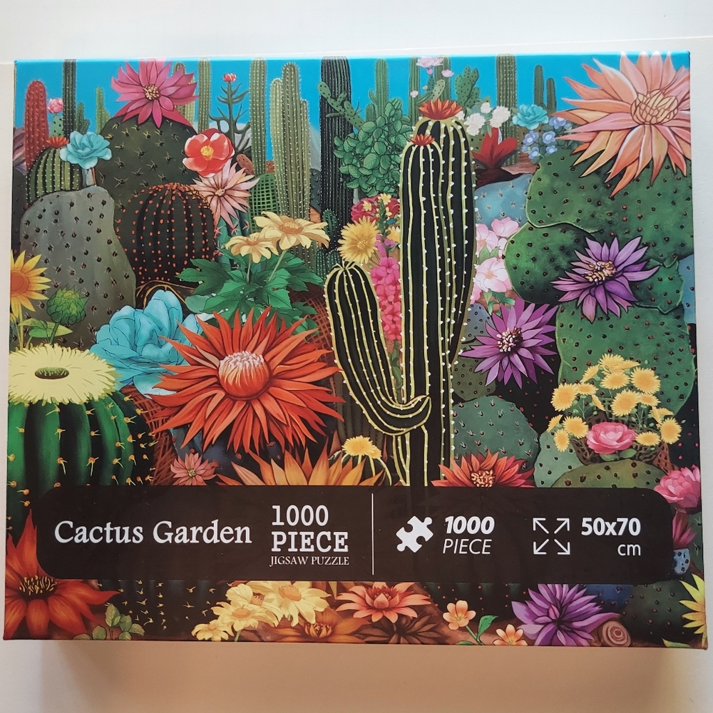 1000 piece Cactus Garden puzzle